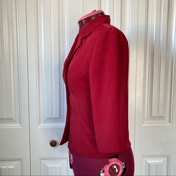 3/4 sleeve button up blouse - Picture 2 of 5